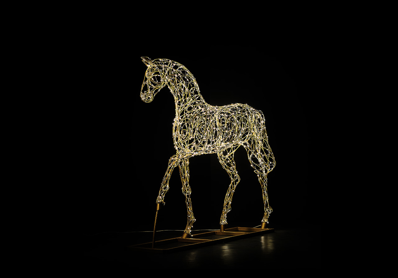 Световая фигура «Королевский конь»